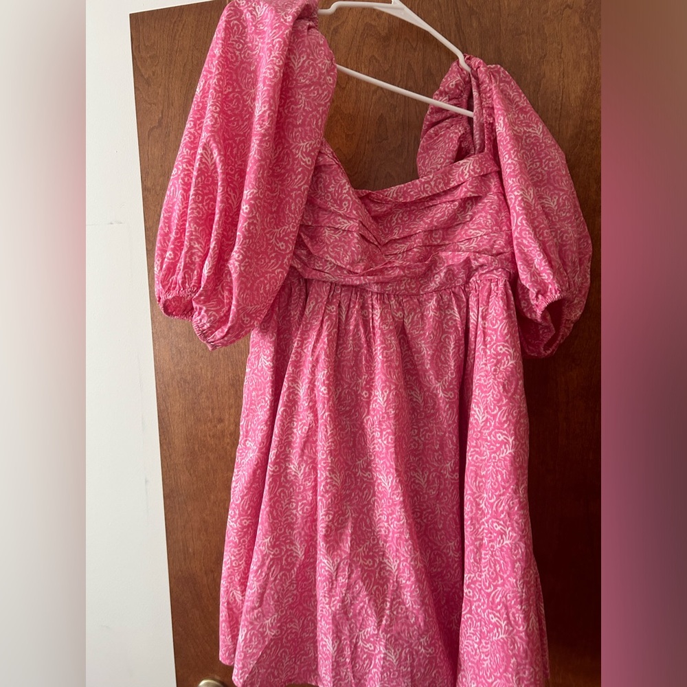 Emerson Poplin Puff Sleeve Mini Dress